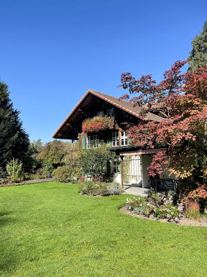 Neb-Thun Lodge'S Seehaus 1 Gwatt Exteriér fotografie